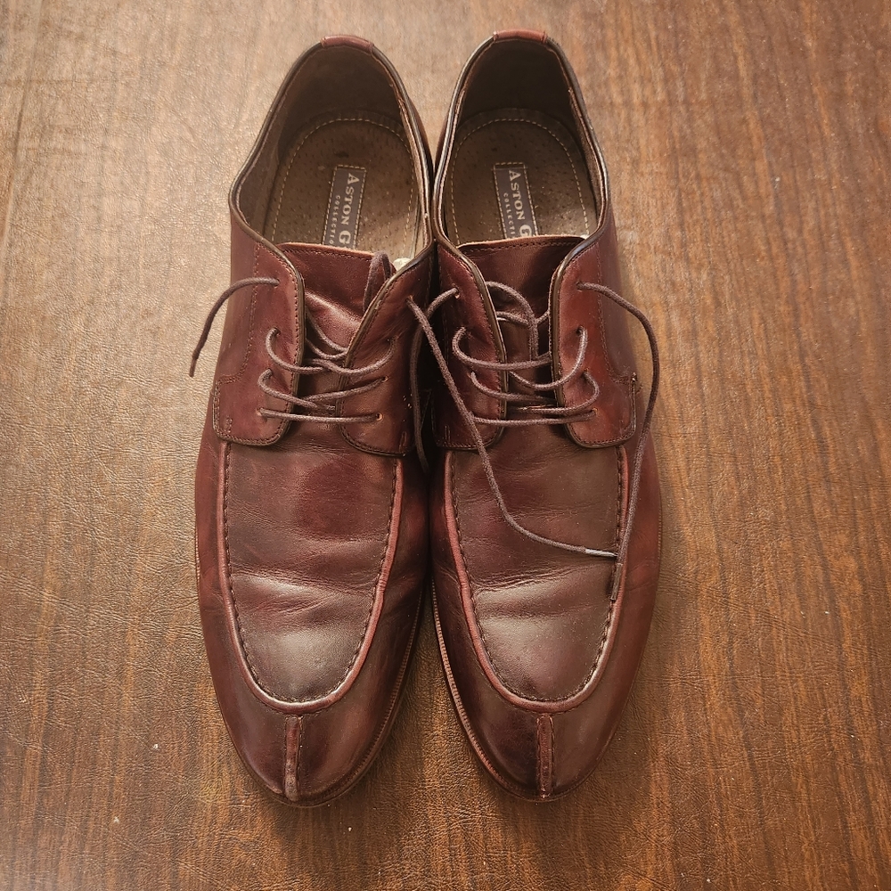 Aston Grey Shaffer split toe Oxfords size 13